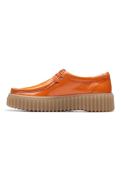 Лакированные туфли Creeper Clarks, оранжевый