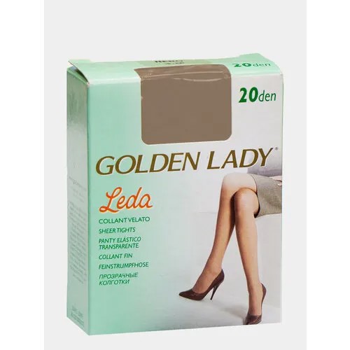 Колготки Golden Lady LEDA/MARA, 20 den, размер 2/S/2 (S), бежевый