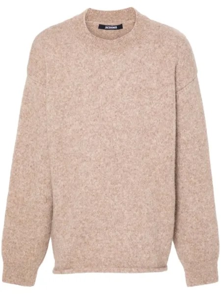 Jacquemus свитер Le pull Jacquemus, нейтральный цвет