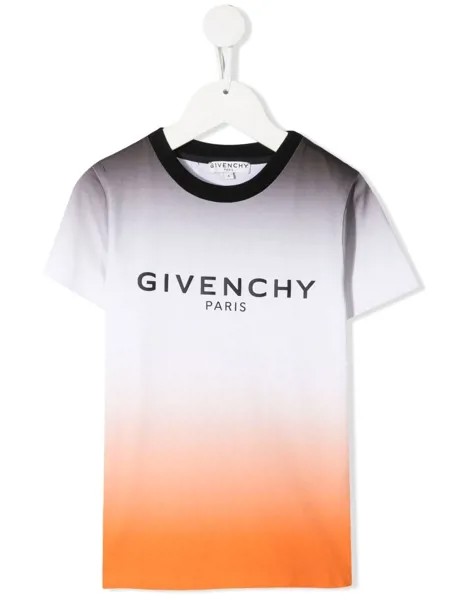 Givenchy Kids футболка с логотипом
