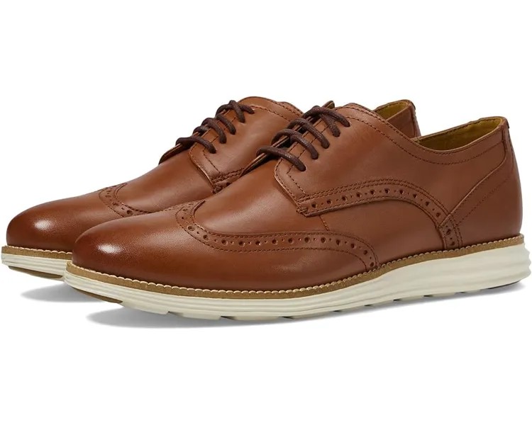 Оксфорды Cole Haan Originalgrand Shortwing, цвет Woodbury Leather/Ivory
