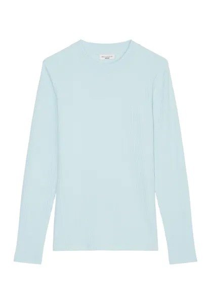 Рубашка с длинным рукавом CREWNECK RIB SLIM FIT Marc O'Polo DENIM, светло-голубой