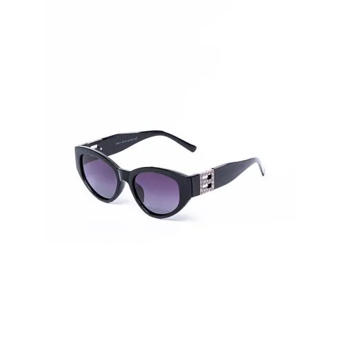 Солнцезащитные очки , черный, фиолетовый