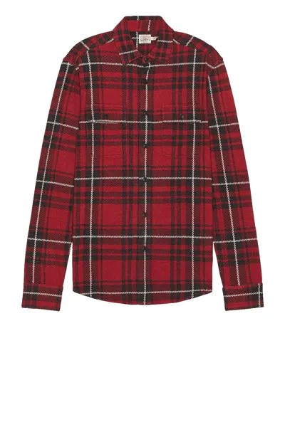 Свитер Faherty Legend Shirt in, цвет Homeward Bound Plaid