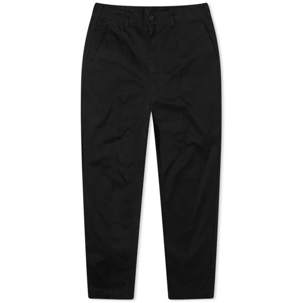 Брюки Comme Des Garçons Homme Garment Dyed Chino Cloth, черный