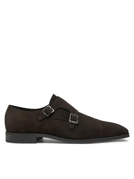 Туфли Boss hasta el tobillo Theon Monk sdtc 50523052 Marrón, коричневый