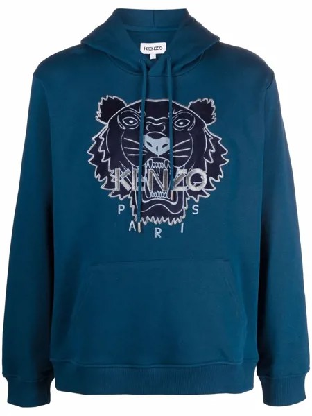 Kenzo худи с вышивкой Tiger