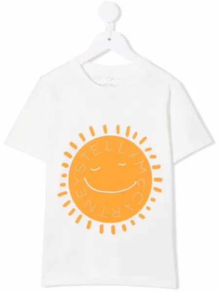 Stella McCartney Kids футболка с принтом