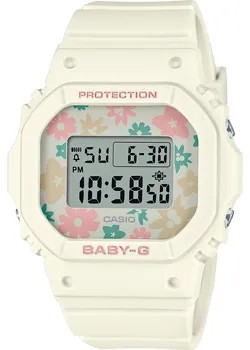 Японские наручные  женские часы Casio BGD-565RP-7. Коллекция Baby-G