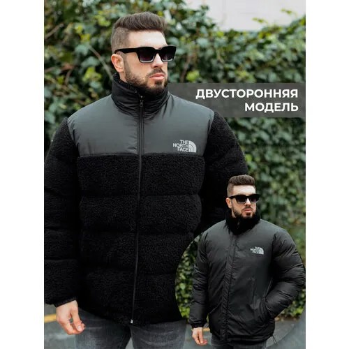 Парка BANDA, демисезон/зима, силуэт прямой, размер L, черный