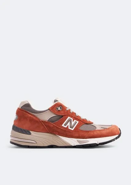 Кроссовки New Balance 991 'Made In UK', коричневый