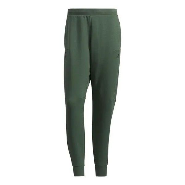 Спортивные штаны adidas Series WJ PNT PNT SWT Running Training Sports Long Pants Green, зеленый