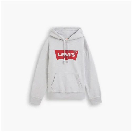 Толстовка Levis Women Graphic Standard Hoodie Серый L 18487-0020