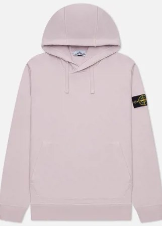 Мужская толстовка Stone Island Classic Fleece Hoodie, цвет розовый, размер S