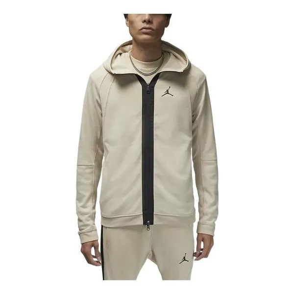 Куртка Air Jordan Dri-Fit Sport Air Full Zip Jackets 'beige', бежевый