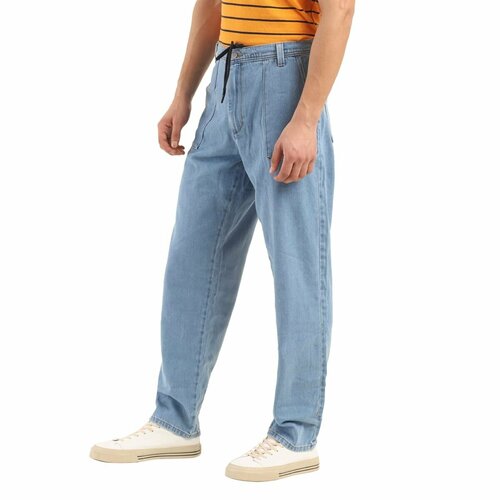 Джинсы Levi's Levis joggers 2024, размер XXL, голубой