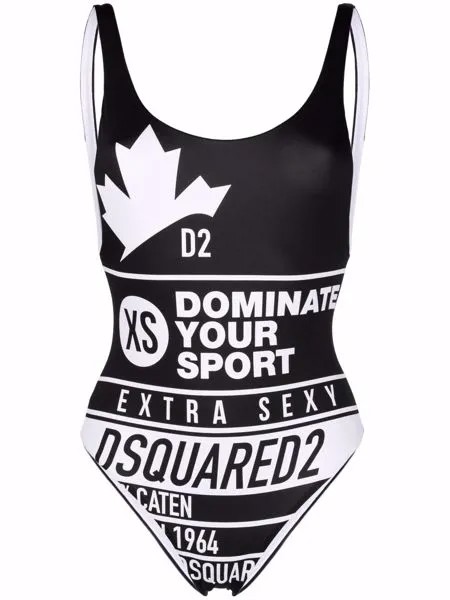 Dsquared2 купальник с логотипом