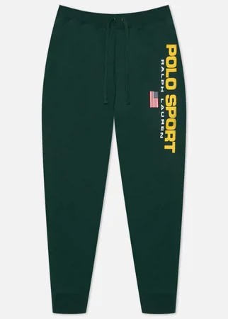 Мужские брюки Polo Ralph Lauren Polo Sport Fleece Jogger, цвет зелёный, размер L