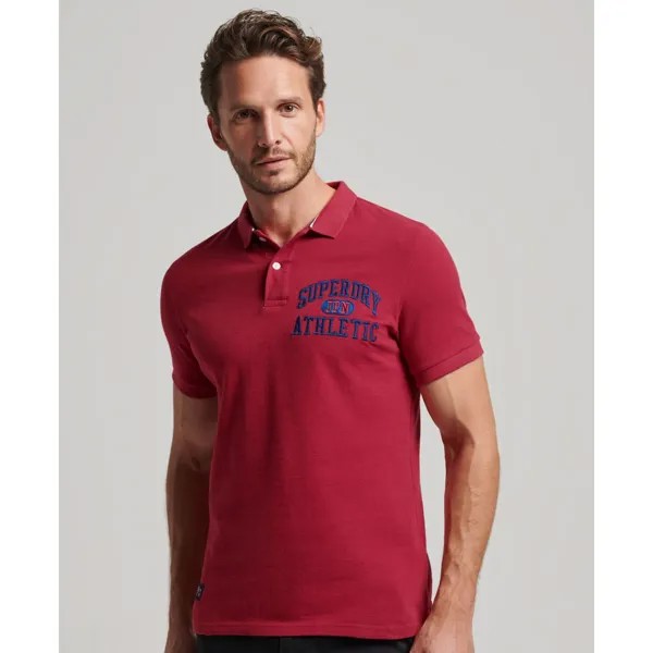 Поло Superdry Vintage Superstate, красный