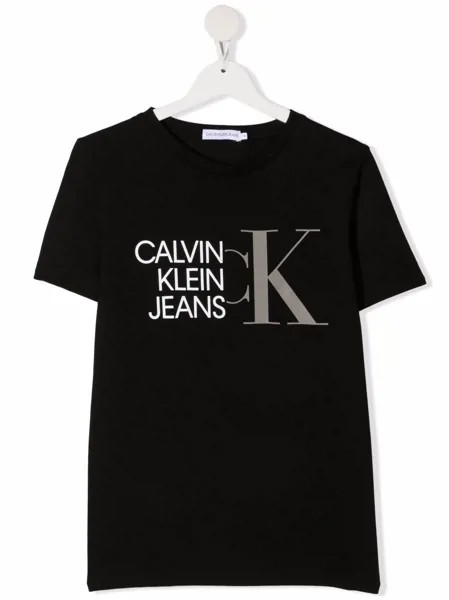 Calvin Klein Kids футболка с логотипом