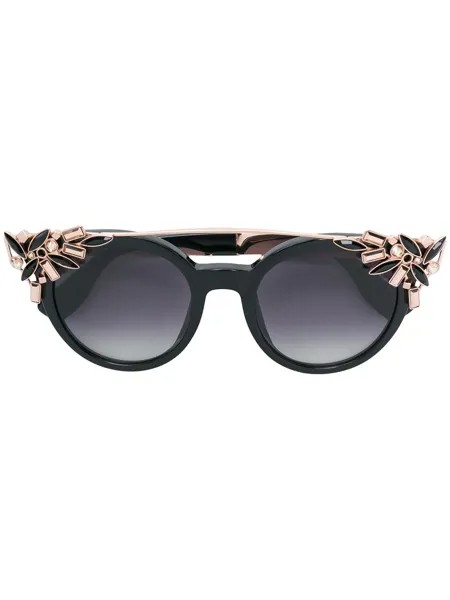 Jimmy Choo Eyewear солнцезащитные очки 'Carryover' с затемненными линзами