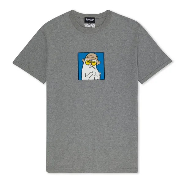 Футболка RIPNDIP Nermal S Thompson Knit Tee Heather Grey