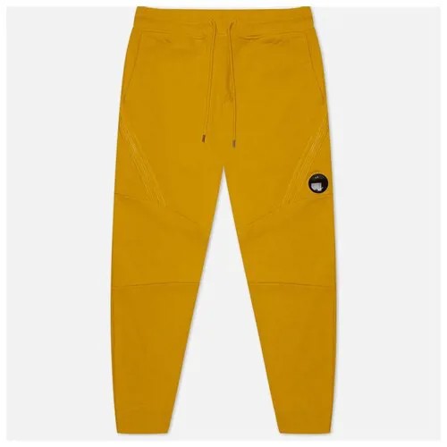 Мужские брюки C.P. Company Diagonal Raised Fleece Tapered жёлтый , Размер L