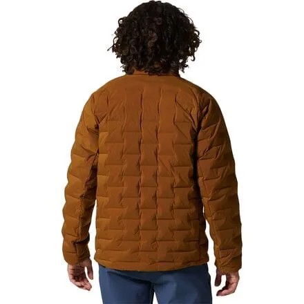 Куртка-стрейч-пуховик мужская Mountain Hardwear, золотисто-коричневый