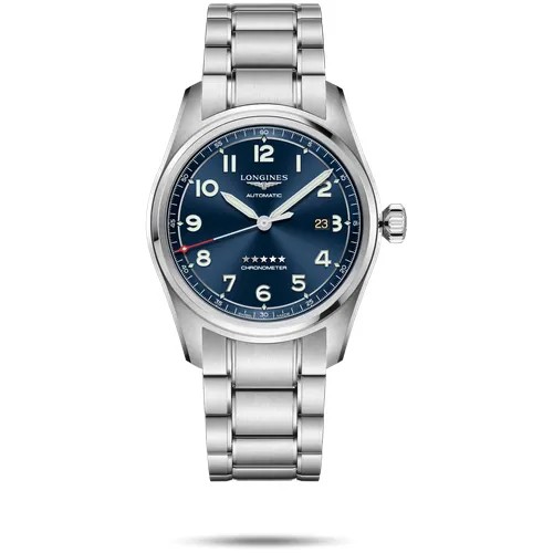 Наручные часы LONGINES Longines Spirit, синий, серебряный