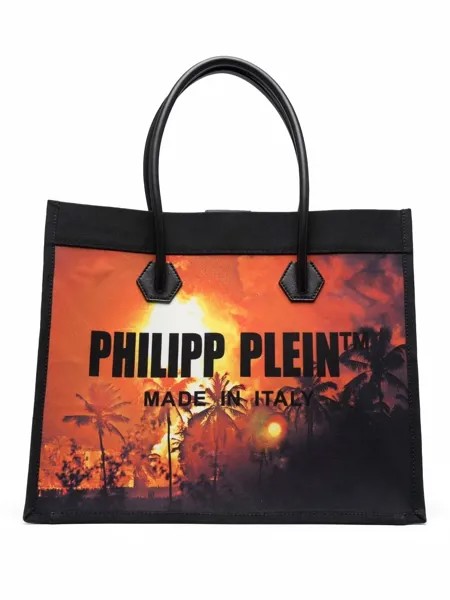 Philipp Plein сумка-тоут Firewoods