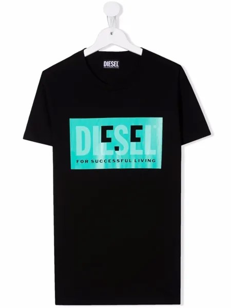 Diesel Kids футболка с логотипом