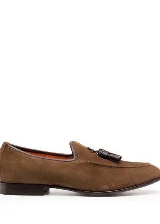 Santoni слиперы с кисточками