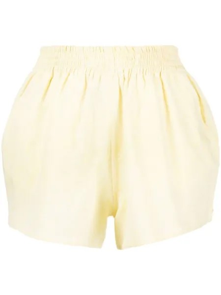 Forte Dei Marmi Couture шорты с эластичным поясом, желтый