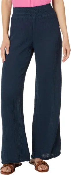 Брюки Michael Stars Susie Smocked Waist Pant, цвет Nocturnal