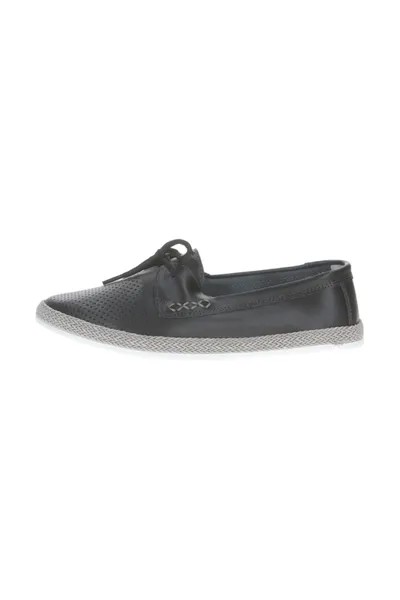 Мокасины женские ZOJAS SHOES 519-2-1 черные 36 RU