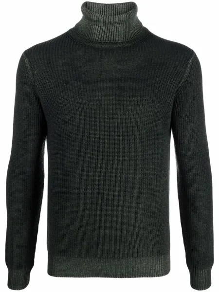 Dell'oglio merino roll neck jumper