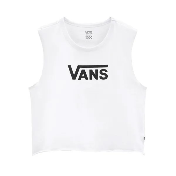 Футболка без рукавов Vans Flying V Muscle Scoop Neck, белый