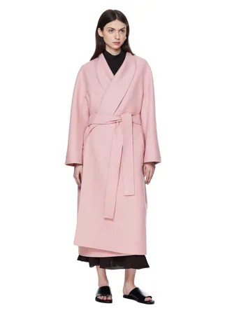 Пальто Celete из розового кашемира