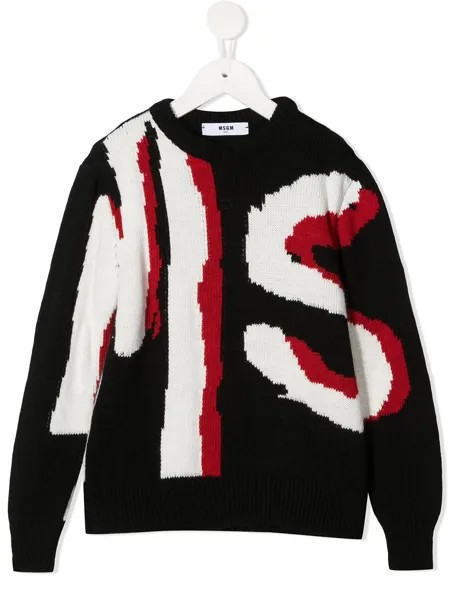 MSGM Kids джемпер с логотипом