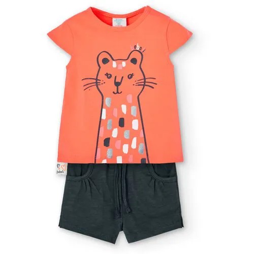 Комплект одежды Boboli, размер 110, оранжевый, серый