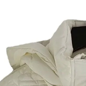 Женские короткие парки, пальто с логотипом, стеганые белые темпераментные свободные женские парки с капюшоном и длинным рукавом на весну 2022, куртка