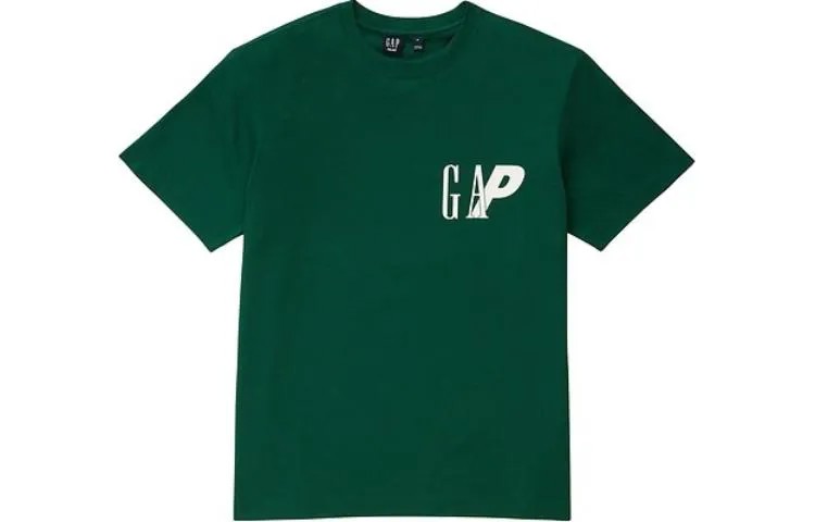 Футболка унисекс Gap, зеленый