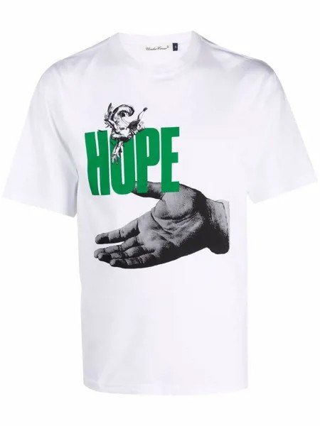 UNDERCOVER футболка с принтом Hope