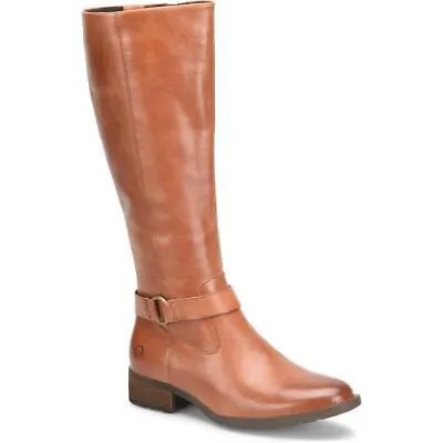 Женские высокие сапоги до колена Born Womens Saddler Brown 8.5 Medium (B,M) BHFO 0367