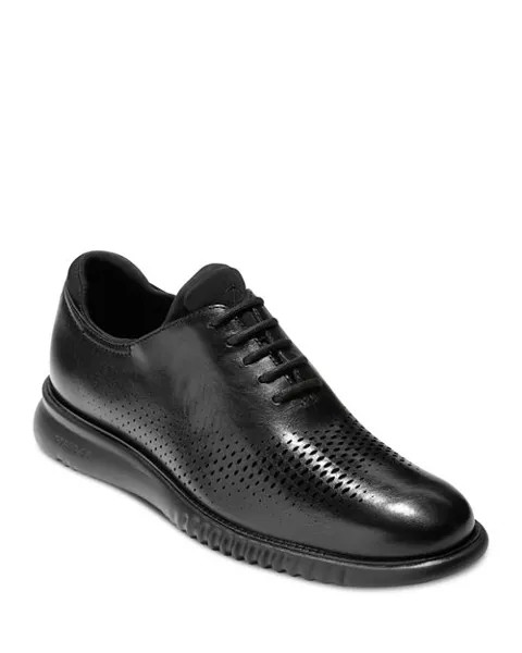 Мужские оксфорды 2.ZERØGRAND Laser Wingtip Cole Haan, цвет Black