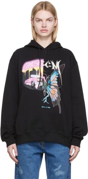 Черный худи из хлопка MSGM