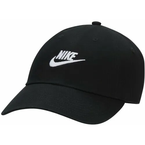 Бейсболка NIKE, размер M/L, белый, серый
