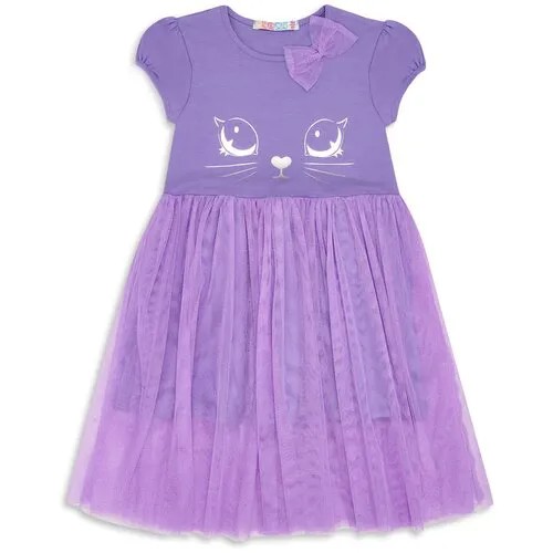 Платье Me & We, размер 110, фиолетовый