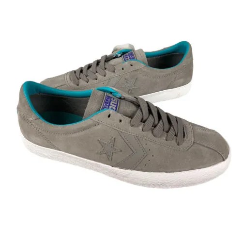 НОВИНКА Converse CONS Breakpoint Ox Suede Shoes Кроссовки Серые Аква Мужские Размер 9.5