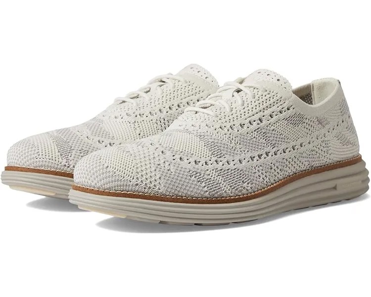 Оксфорды Cole Haan Originalgrand Remastered Stitchlite Longwing, цвет Egret/Paloma Camo